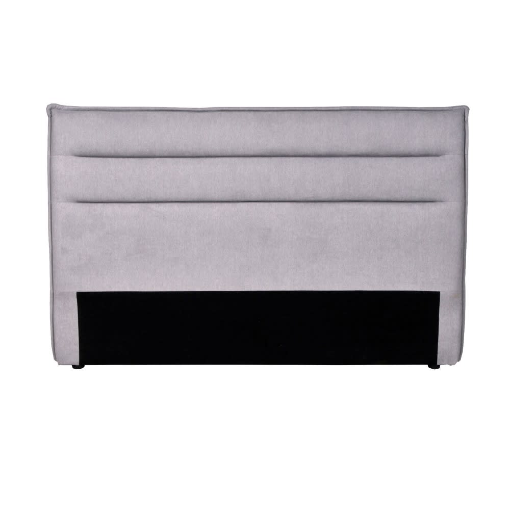 Tête de lit en tissu 140 et 160 cm gris clair