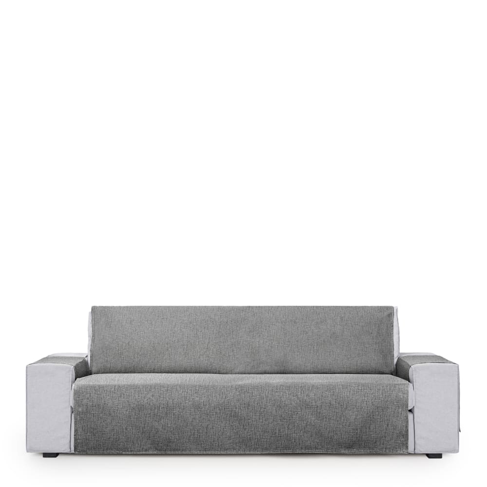 Housse de canapé hydrofuge 3 places beige-noir 155 cm