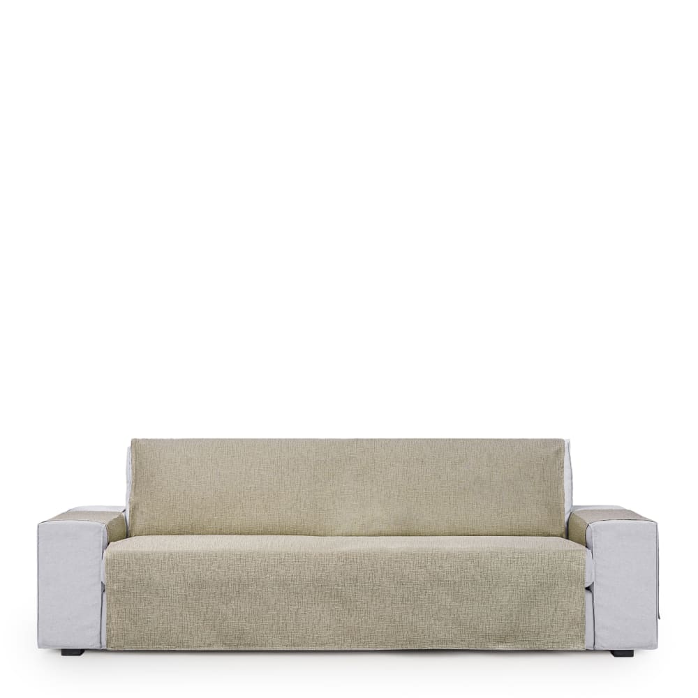 Housse de canapé hydrofuge 3 places beige 155 cm