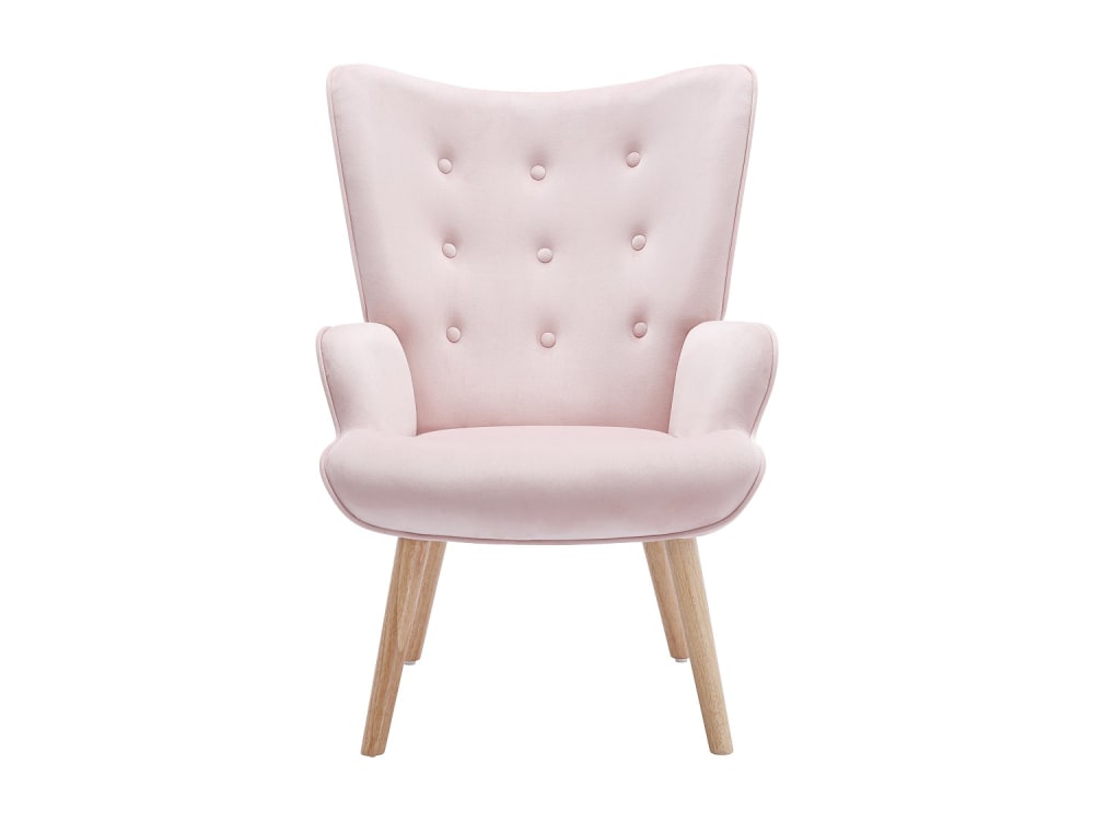 fauteuil droit velours