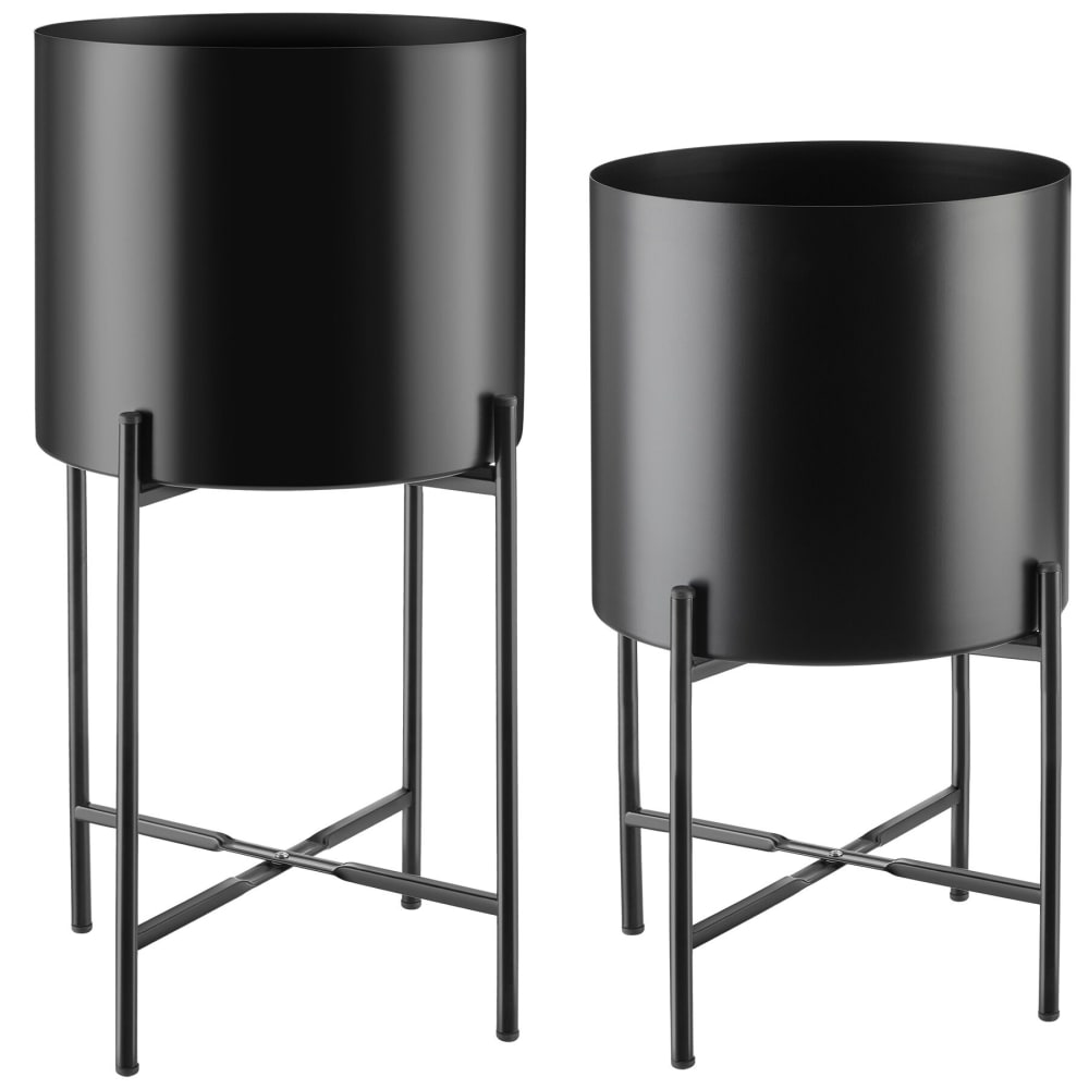 Lot 2 supports de plantes en acier revêtu par poudre — vue 3