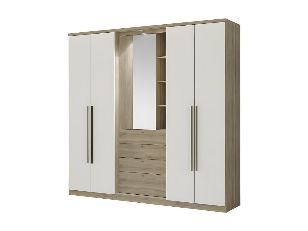 Armoire panneau de particule naturel clair