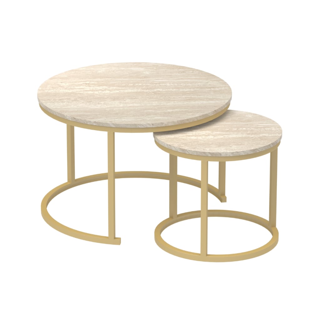 Lot de 2 tables basses