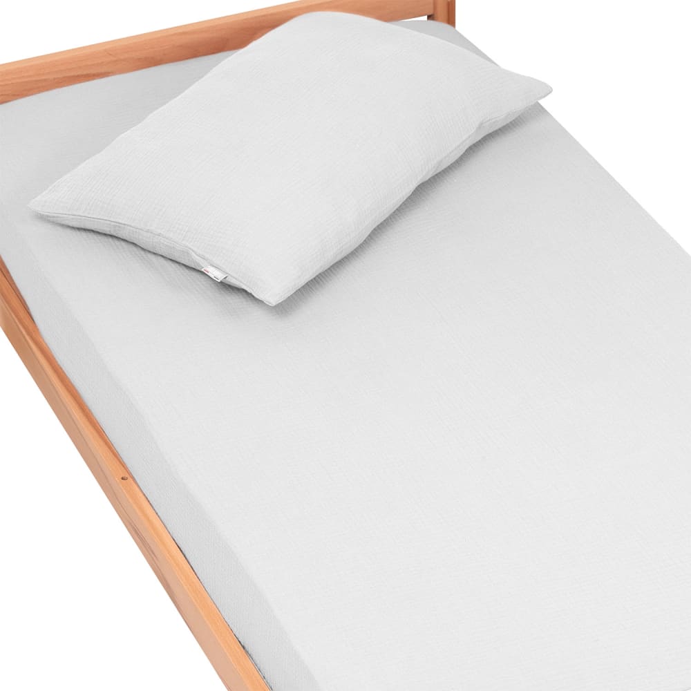 drap housse gaze de coton