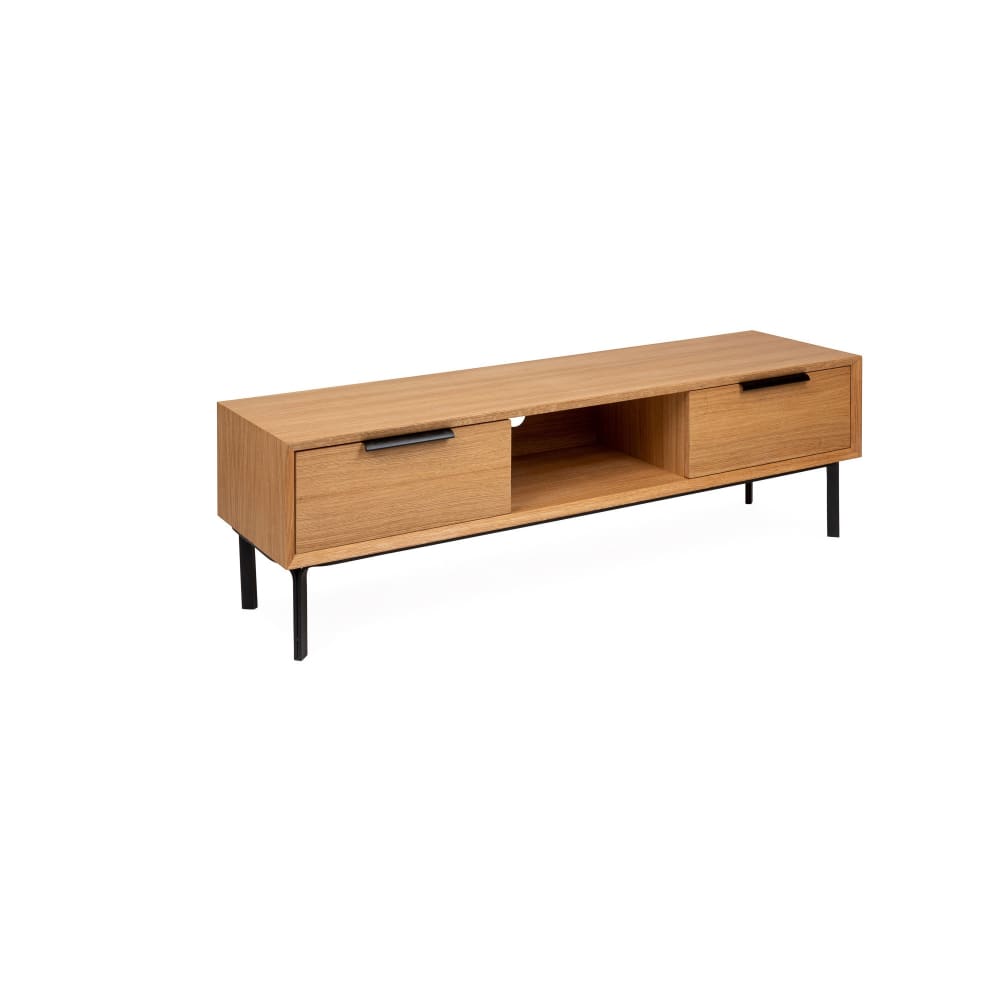 Meuble TV en chêne naturel