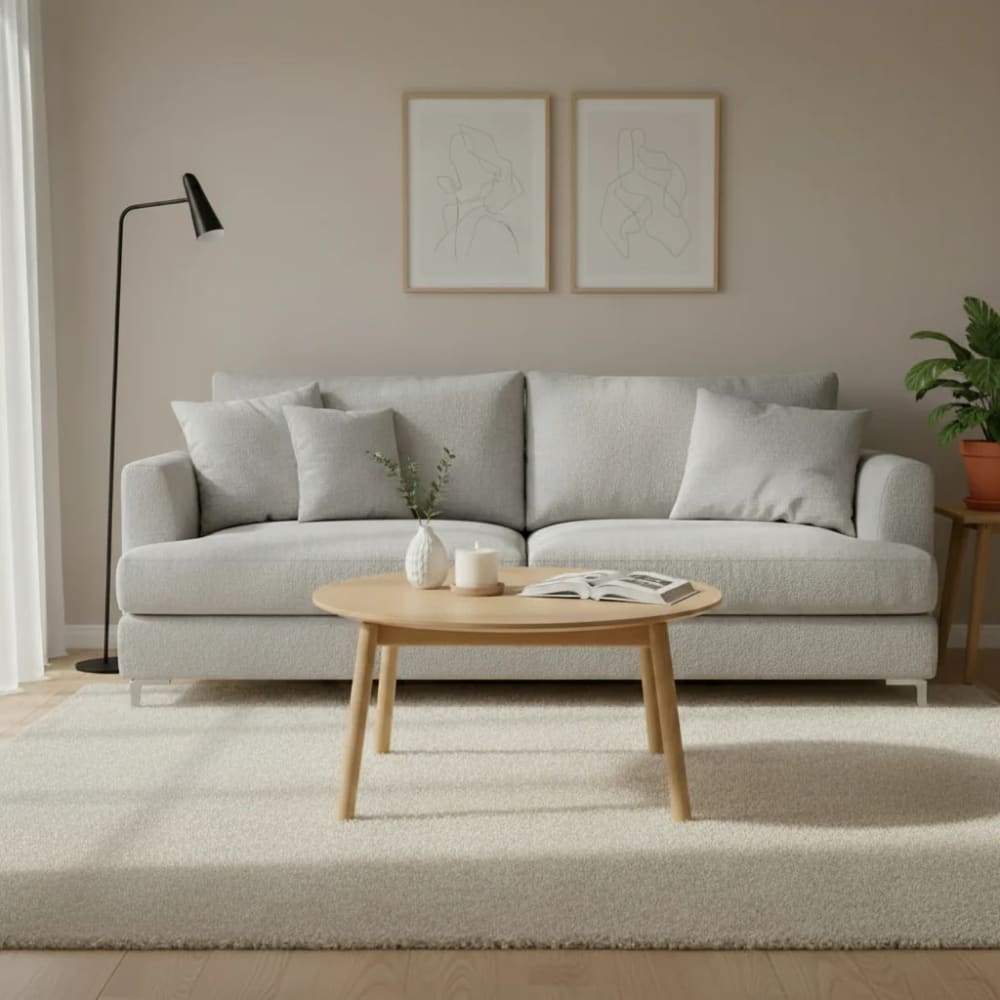 Couchtisch, Massivholz Eiche natur - Maisons Du Monde