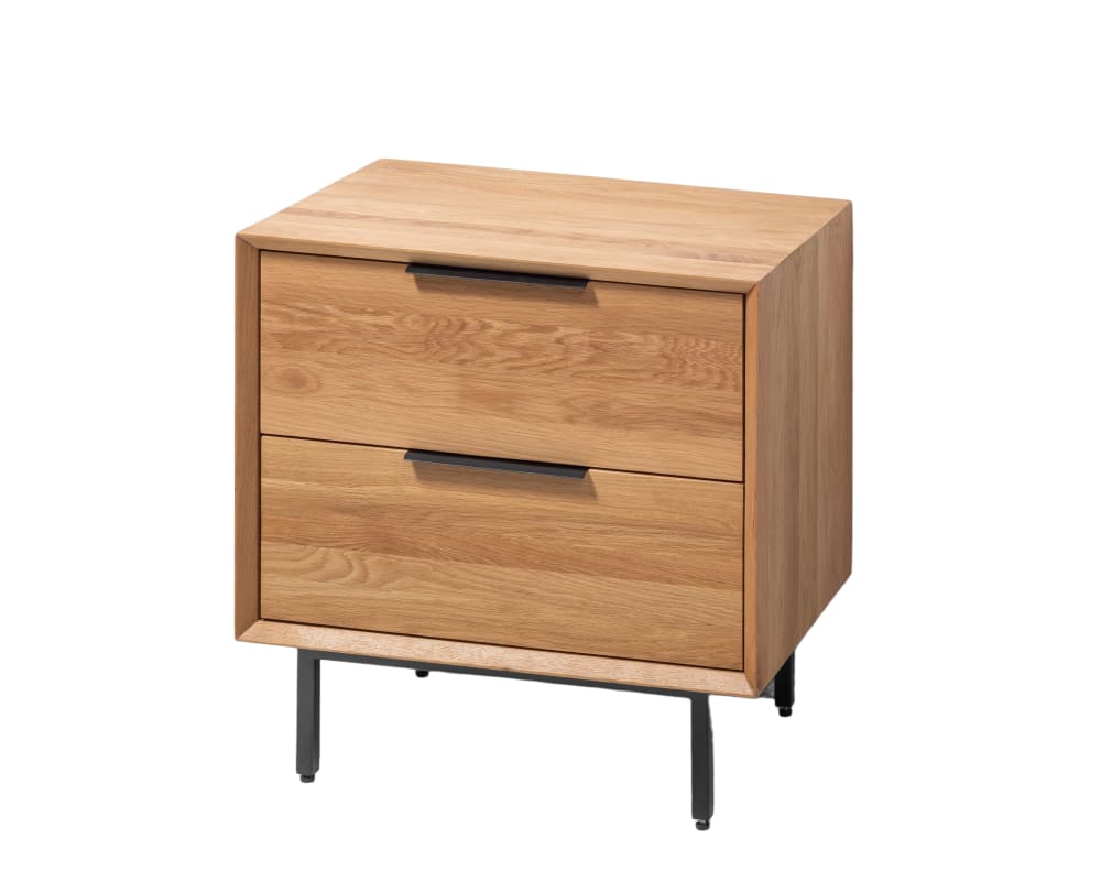 Table de chevet en chêne massif