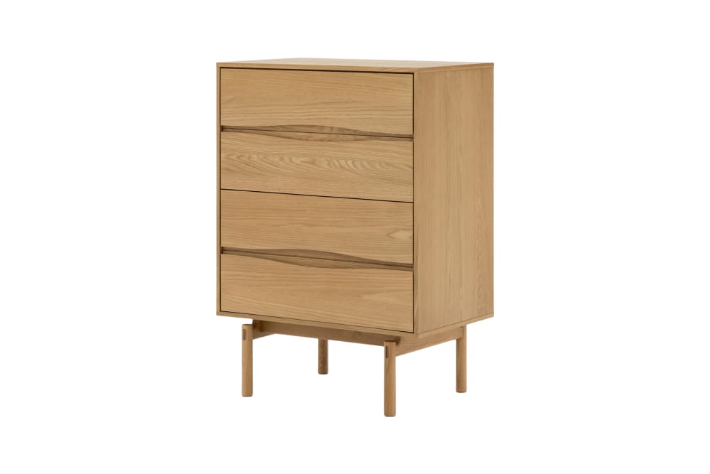 Commode en chêne naturel