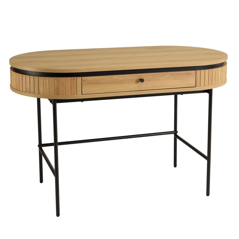 Bureau arrondi couleur - pieds