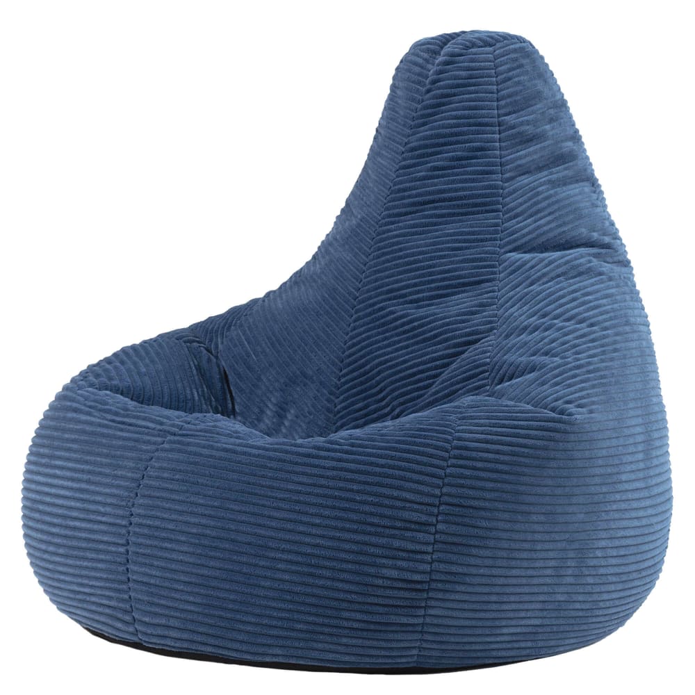 Pouf poire à dossier - jean