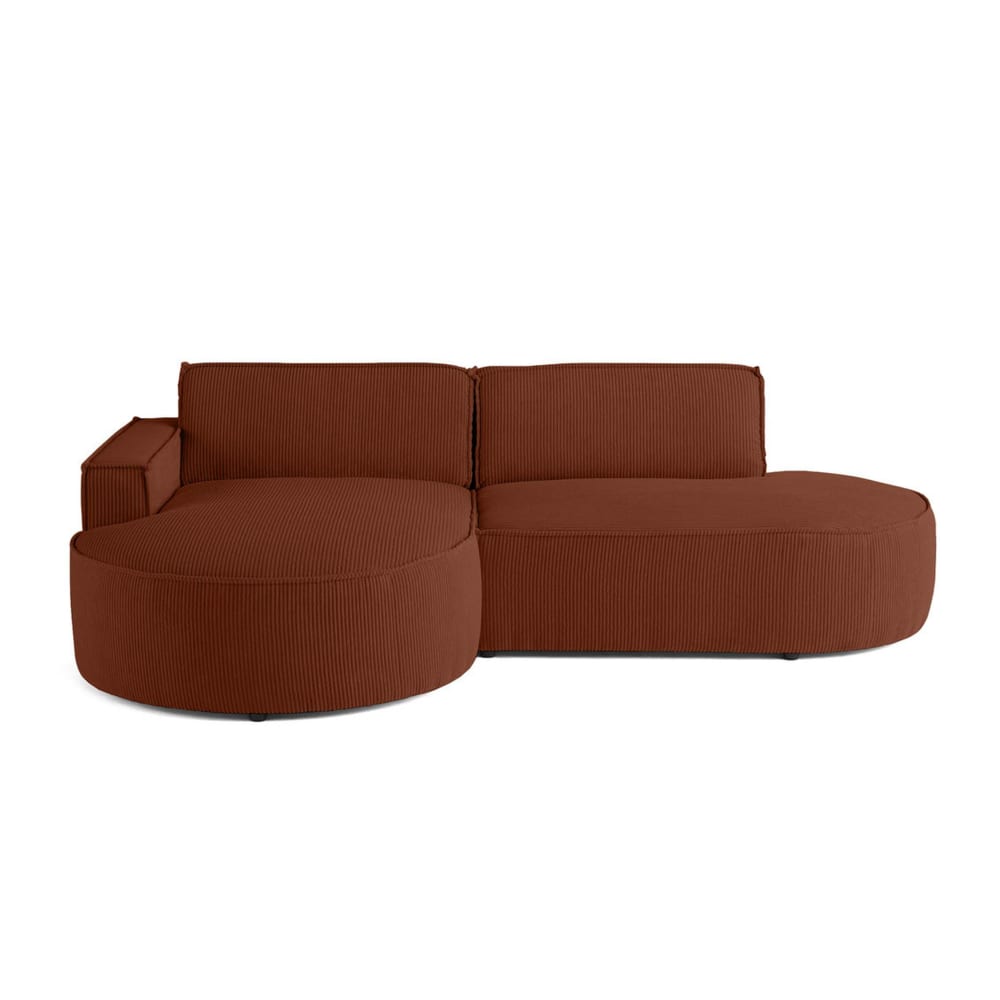 Spiaggia - canapé d'angle gauche - forme arrondie - 4 places - en