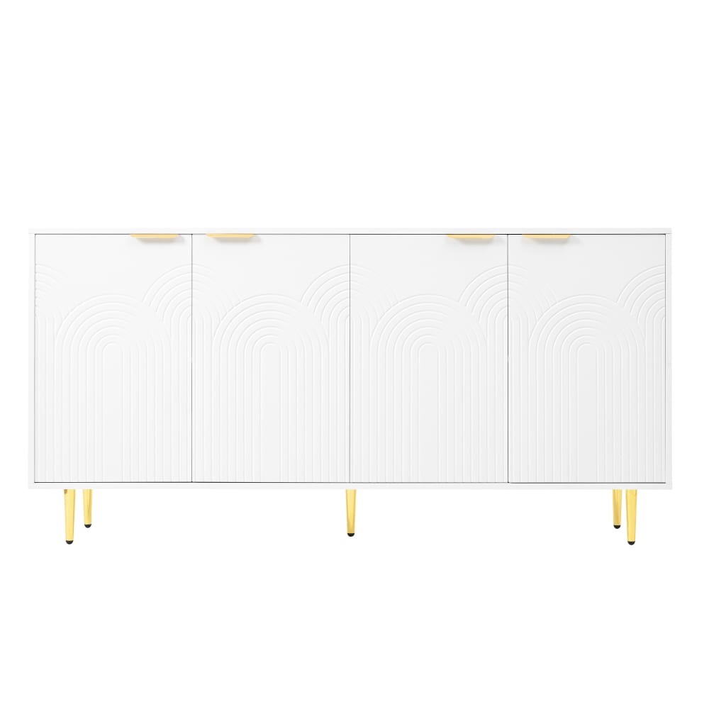 buffet blanc 4 portes
