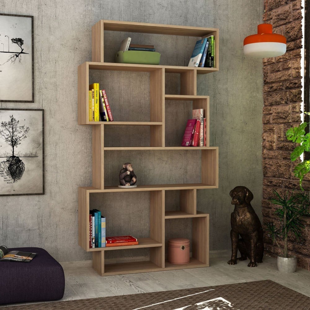 Bibliothek H168,5 cm - Eichenoptik - Maisons Du Monde
