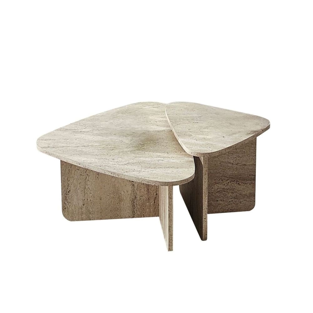Lot de 2 tables basses - formes