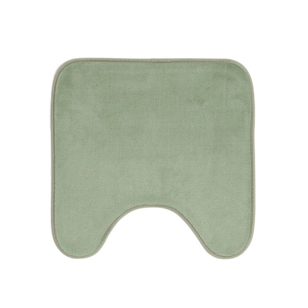 Tapis contour WC vert 45 x 45 cm
