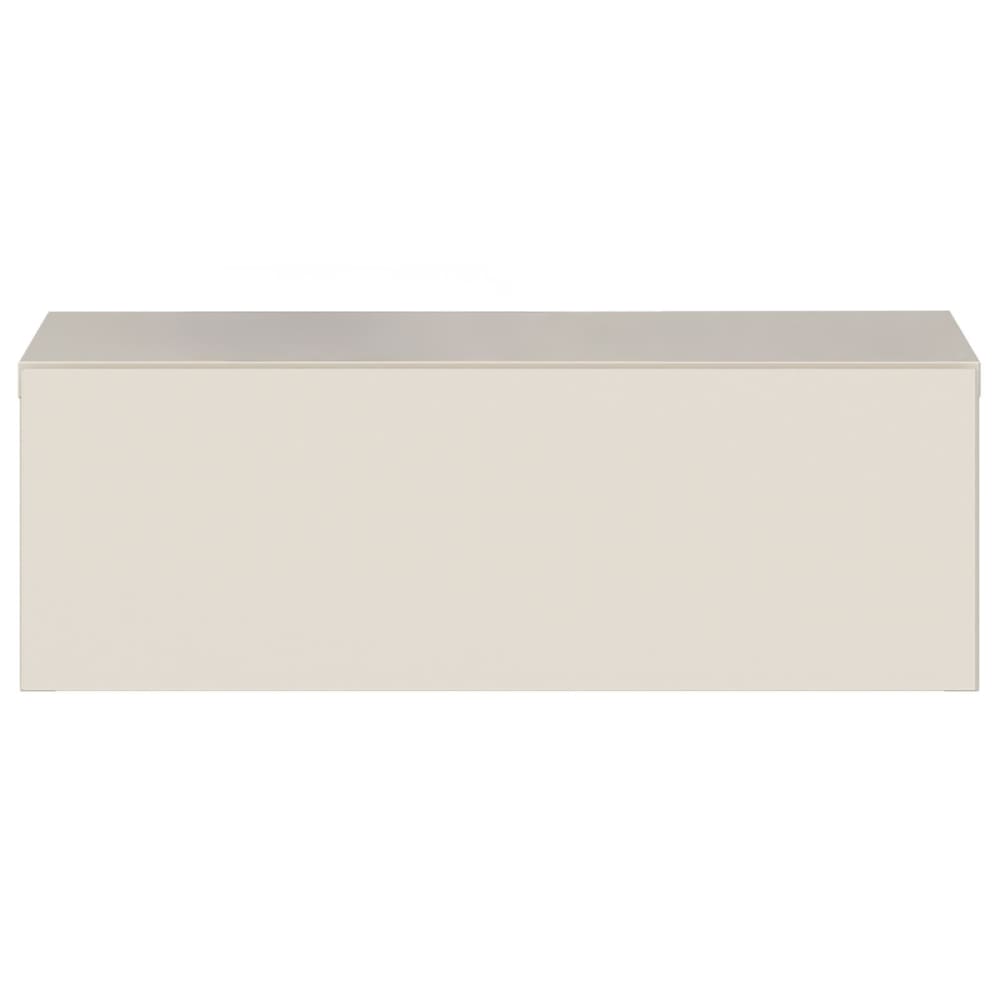 IDIMEX Hängender Nachttisch mit Wandbefestigung und Schublade, Kaschmir style modern Beige Spanplatte