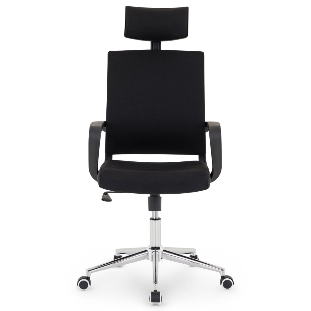 IDIMEX Bürodrehstuhl Höhenverstellbar mit Kippfunktion, schwarz style modern - Pes - Polyester