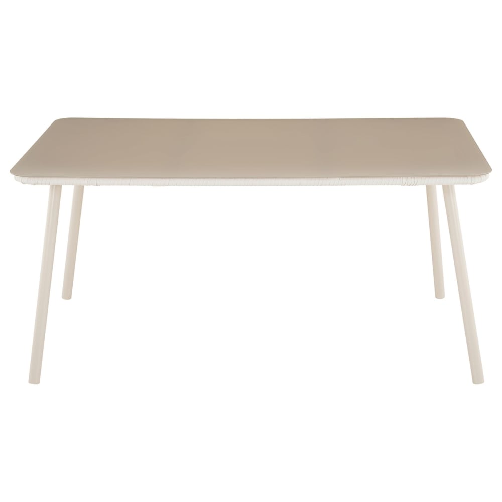 Table de jardin 6 personnes - aluminium