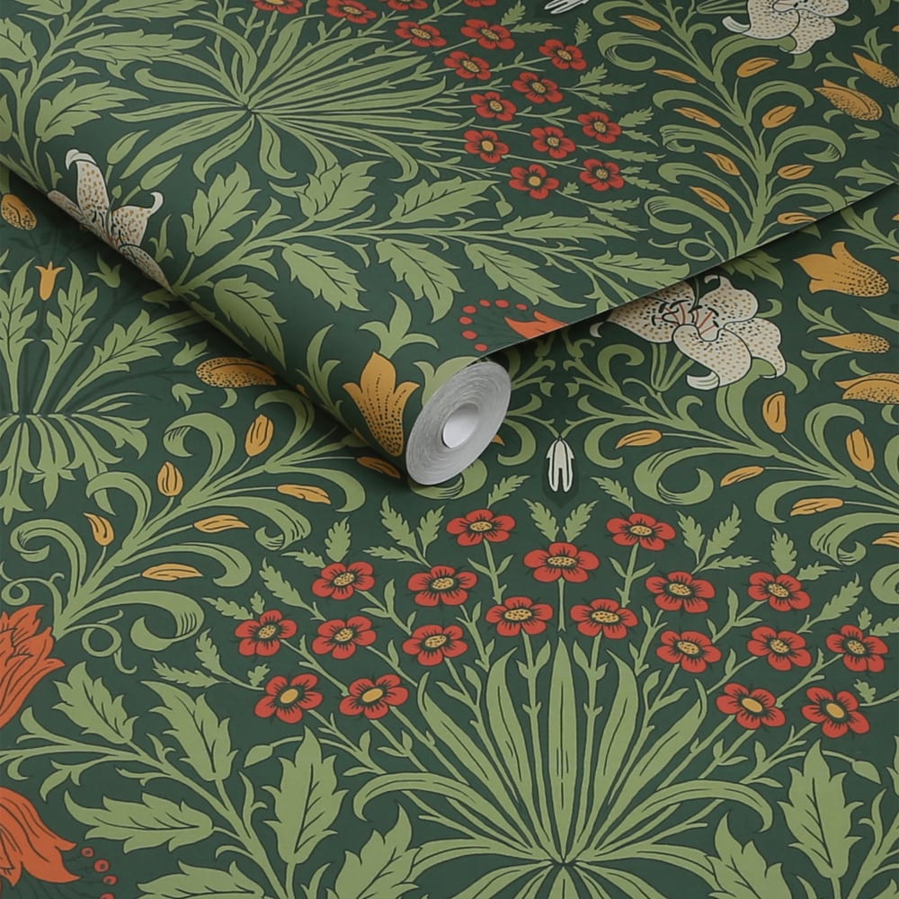 Papier peint vert lys 1005x52cm — vue 4
