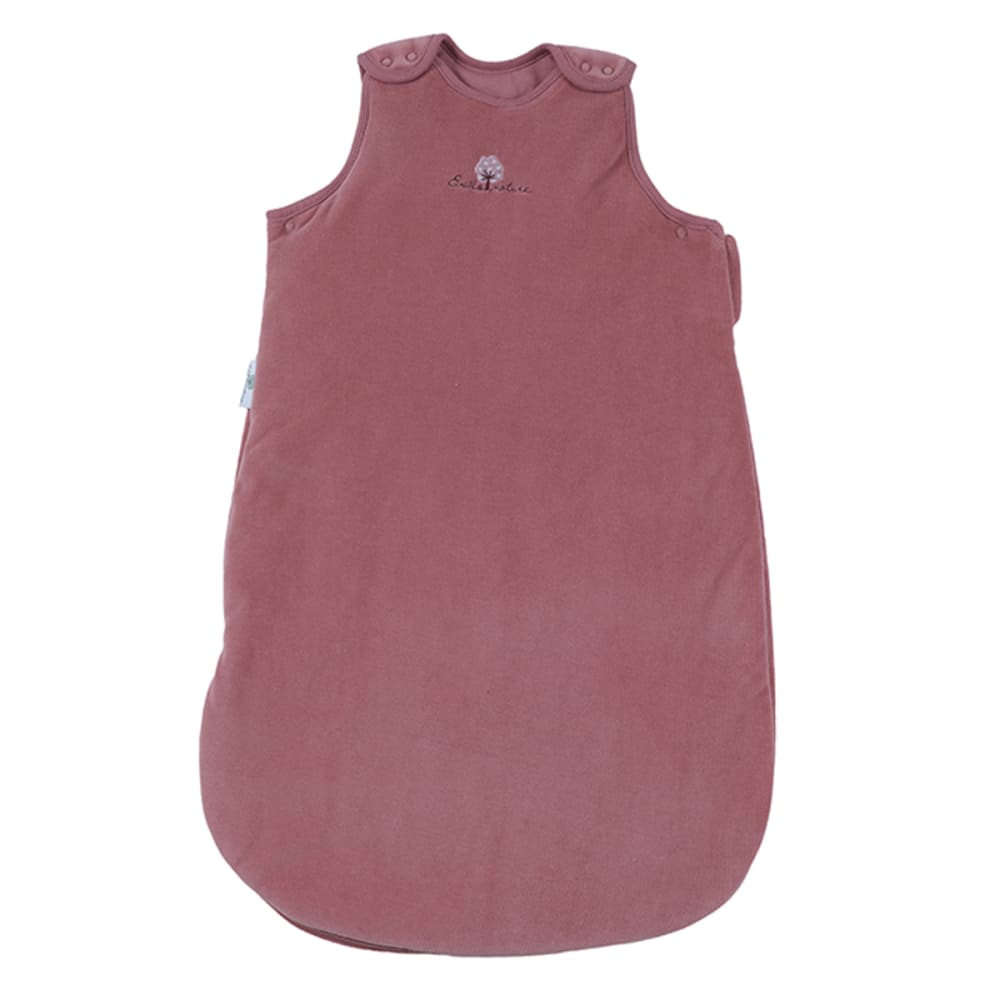 Eveil et Nature Winterschlafsack 70 cm 0-6 Monate TOG 2.5 Bio-Baumwolle style classic chic ROT Öko-Tex Zertifikat BAUMWOLLE Baby