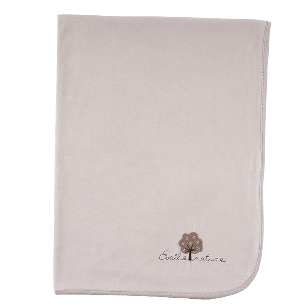 Plaid velours 75x100 cm Coton bio