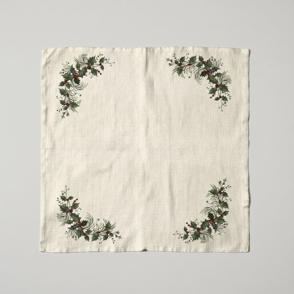 Servietten aus 100% Baumwolle (x2) mehrfarbig 43x43 cm - Maisons