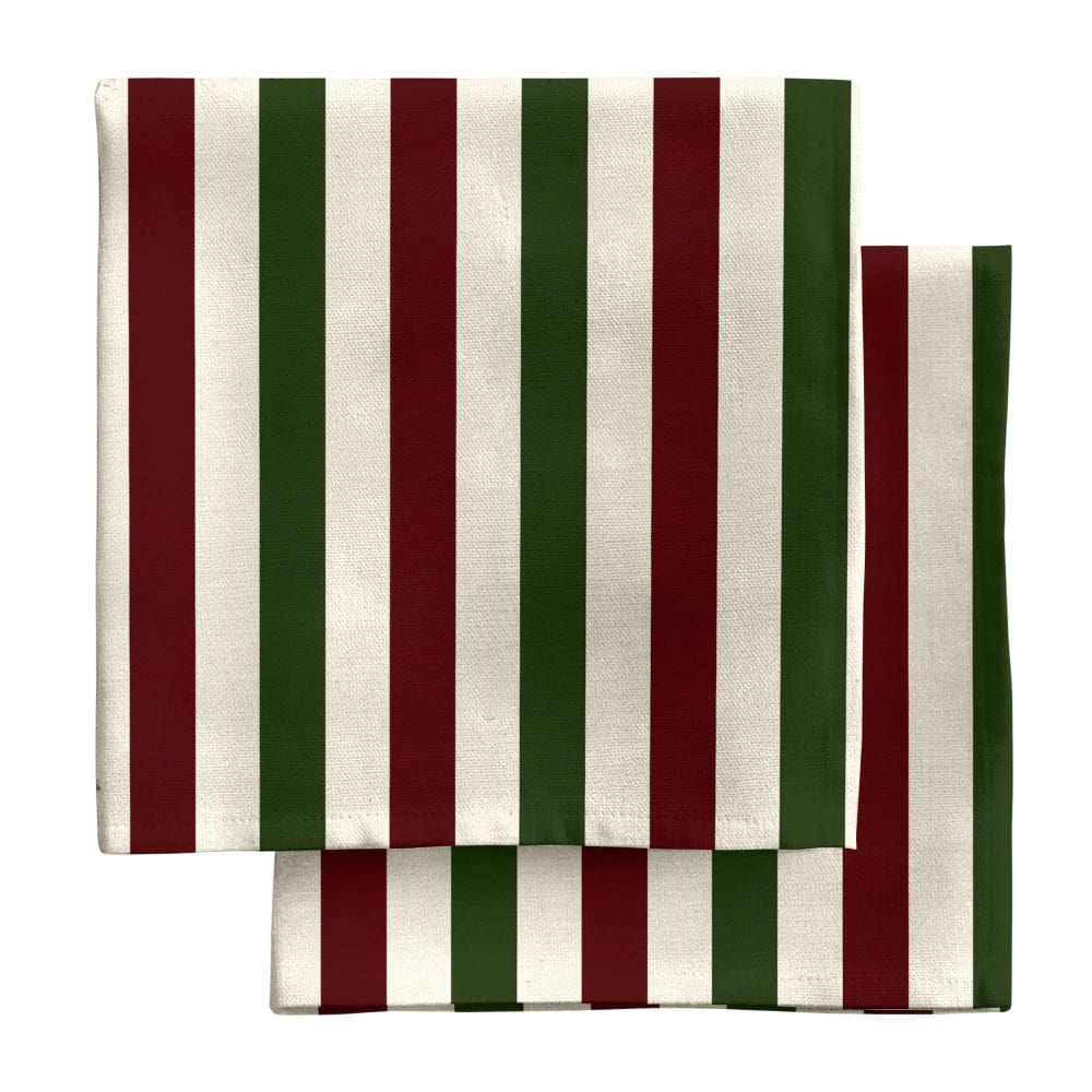 Serviettes 100&nbsp;% coton (x2) multicolore 43x43 cm