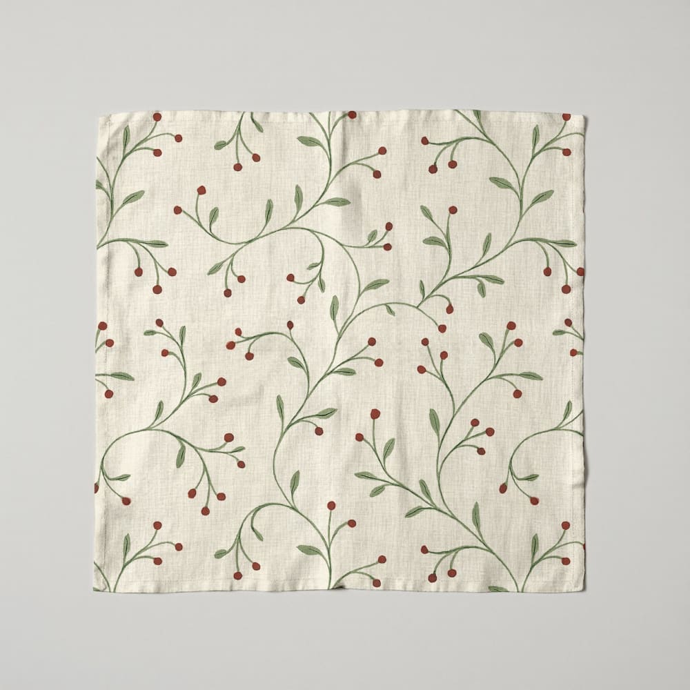 Servietten aus 100% Baumwolle (x2) mehrfarbig 43x43 cm - Maisons
