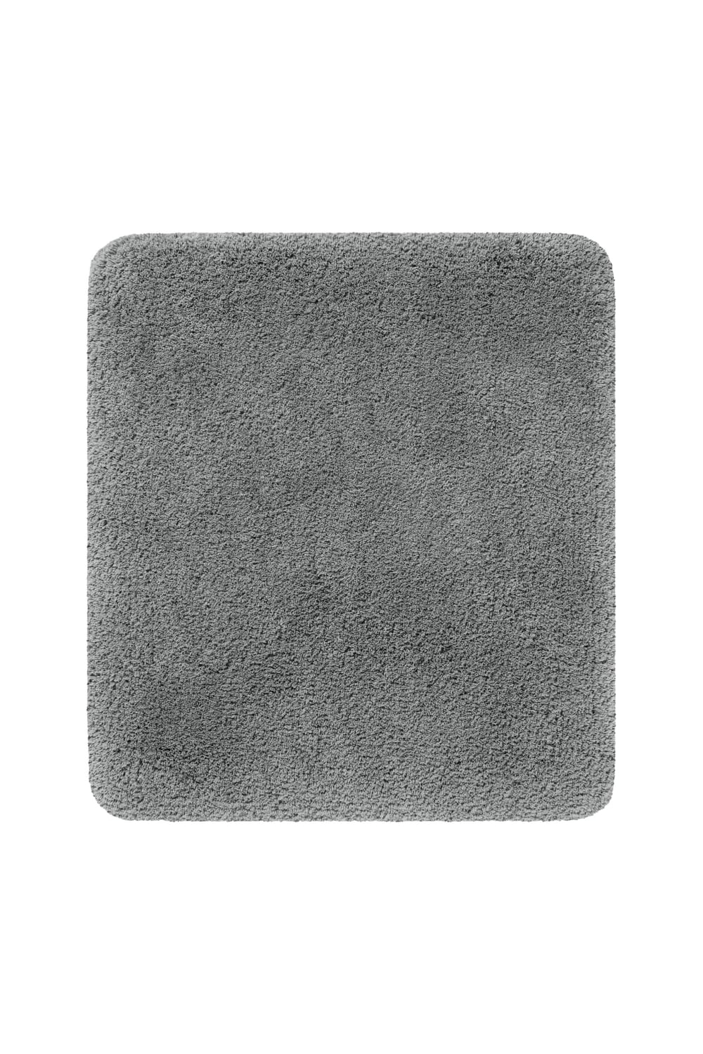 Homie Living Badematte uni aus Polyester schiefergrau 55x65 style modern Öko-Tex Zertifikat - Pes - Polyester