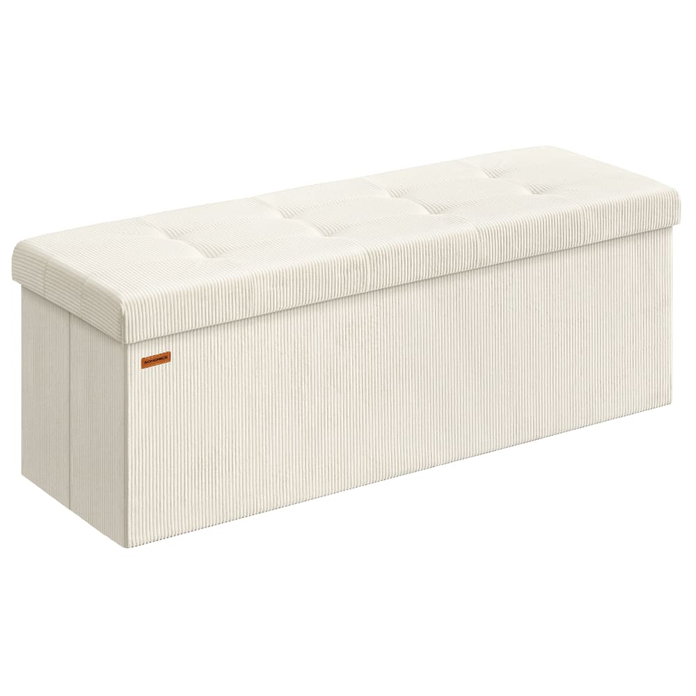 Banc de rangement pliable