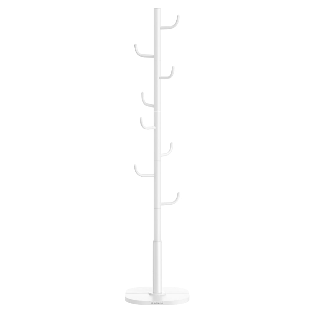 Porte-manteau sur pied en forme 40 kg 40 x 40 x 175.3 cm blanc Porte-manteau sur pied en forme 40 kg 40 x 40 x 175.3 cm blanc