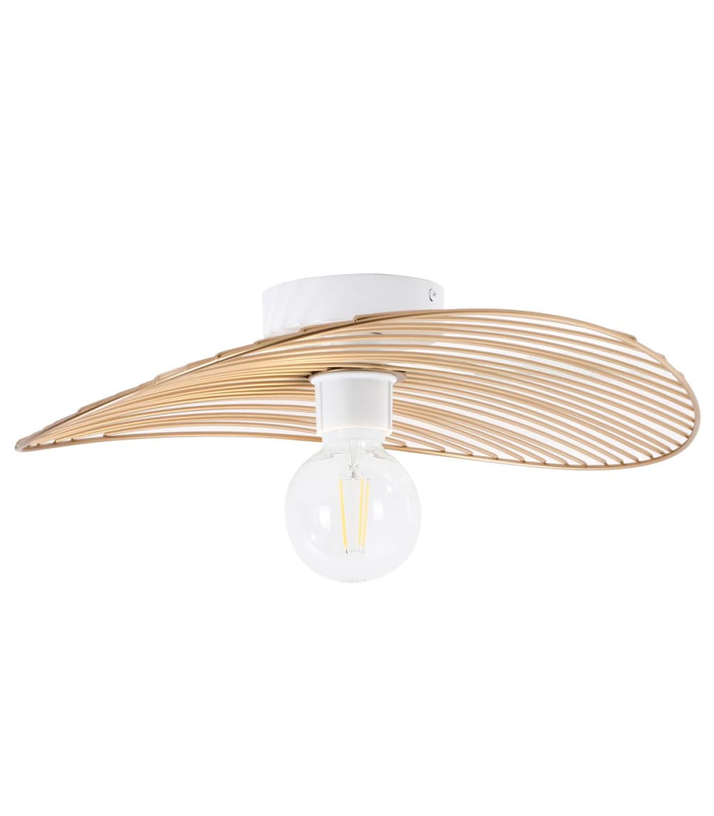 plafonnier+en+metal+or+/+laiton,+d.0+cm