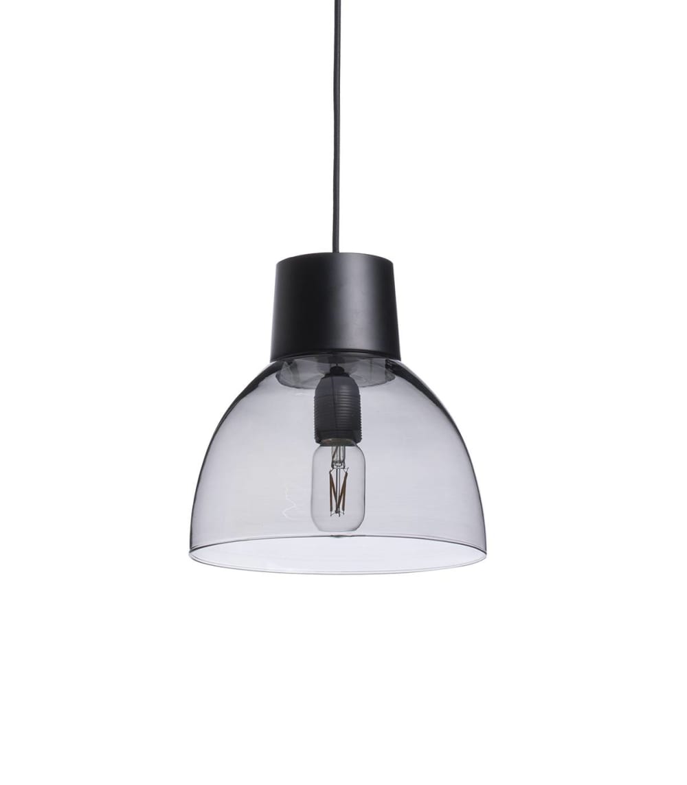 Suspension en verre transparent, d. Cm