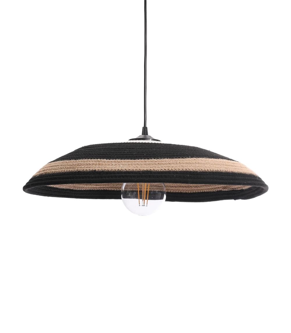 suspension+en+coton+noir,+d.0+cm