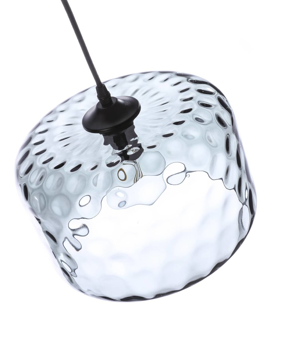 Suspension en verre fumé, d.28 cm — vue 4