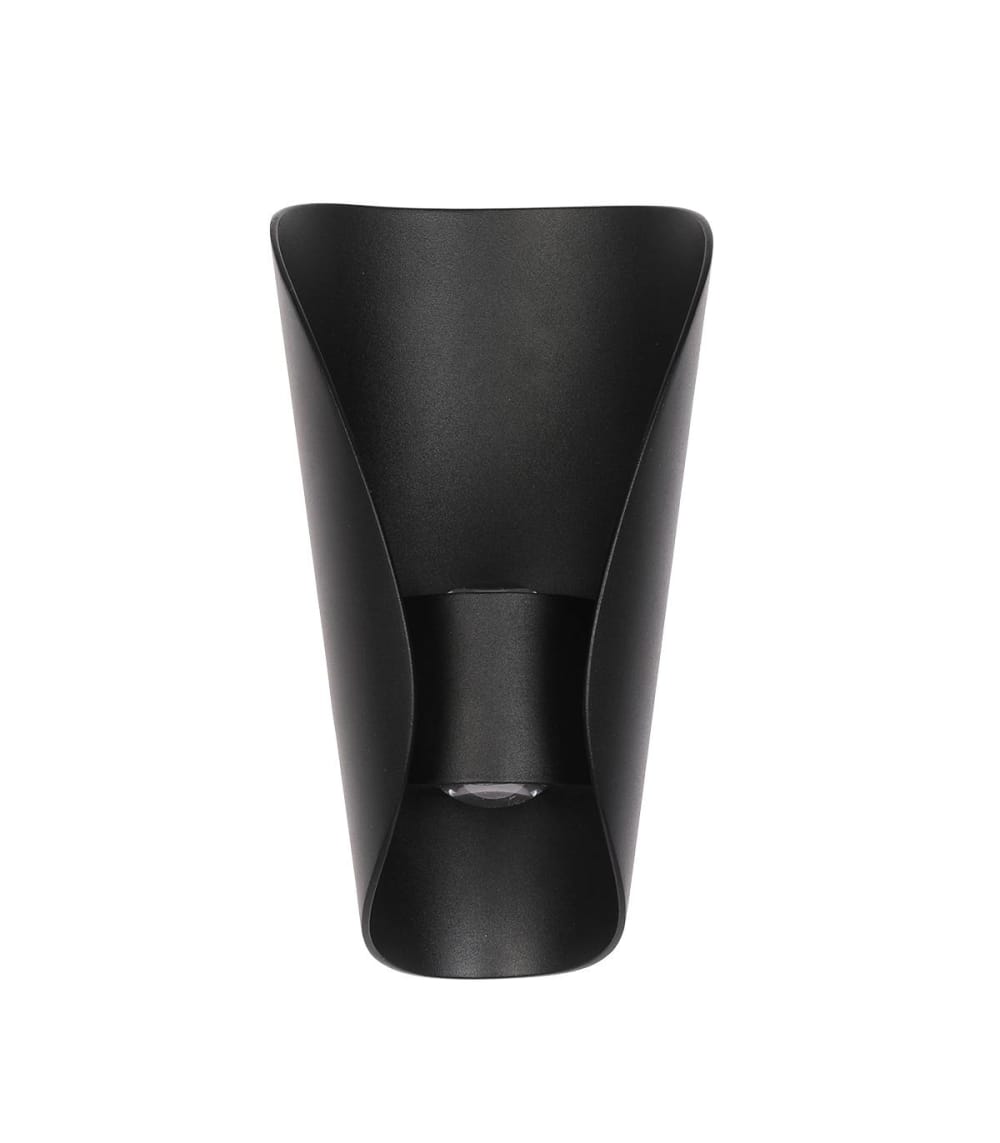 applique+en+metal+noir,+h.+22+cm