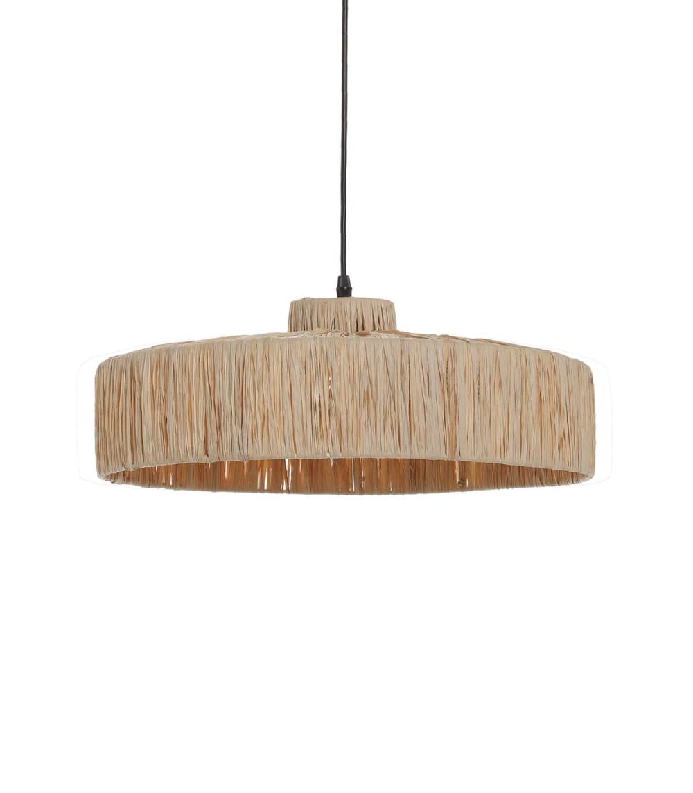 suspension+en+raphia+naturel,+d.45+cm