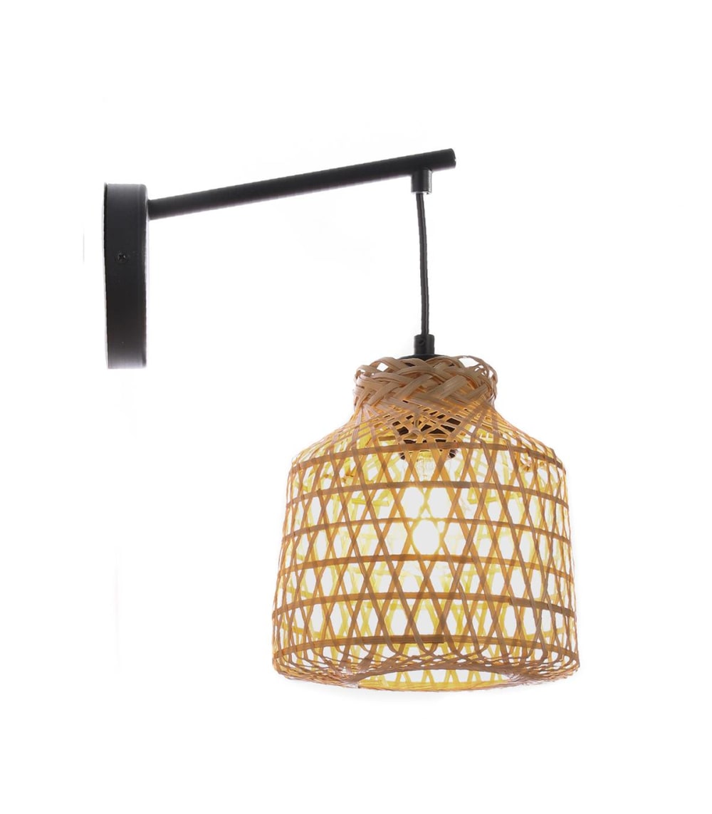 Applique en bambou naturel, h. 36 cm — vue 4