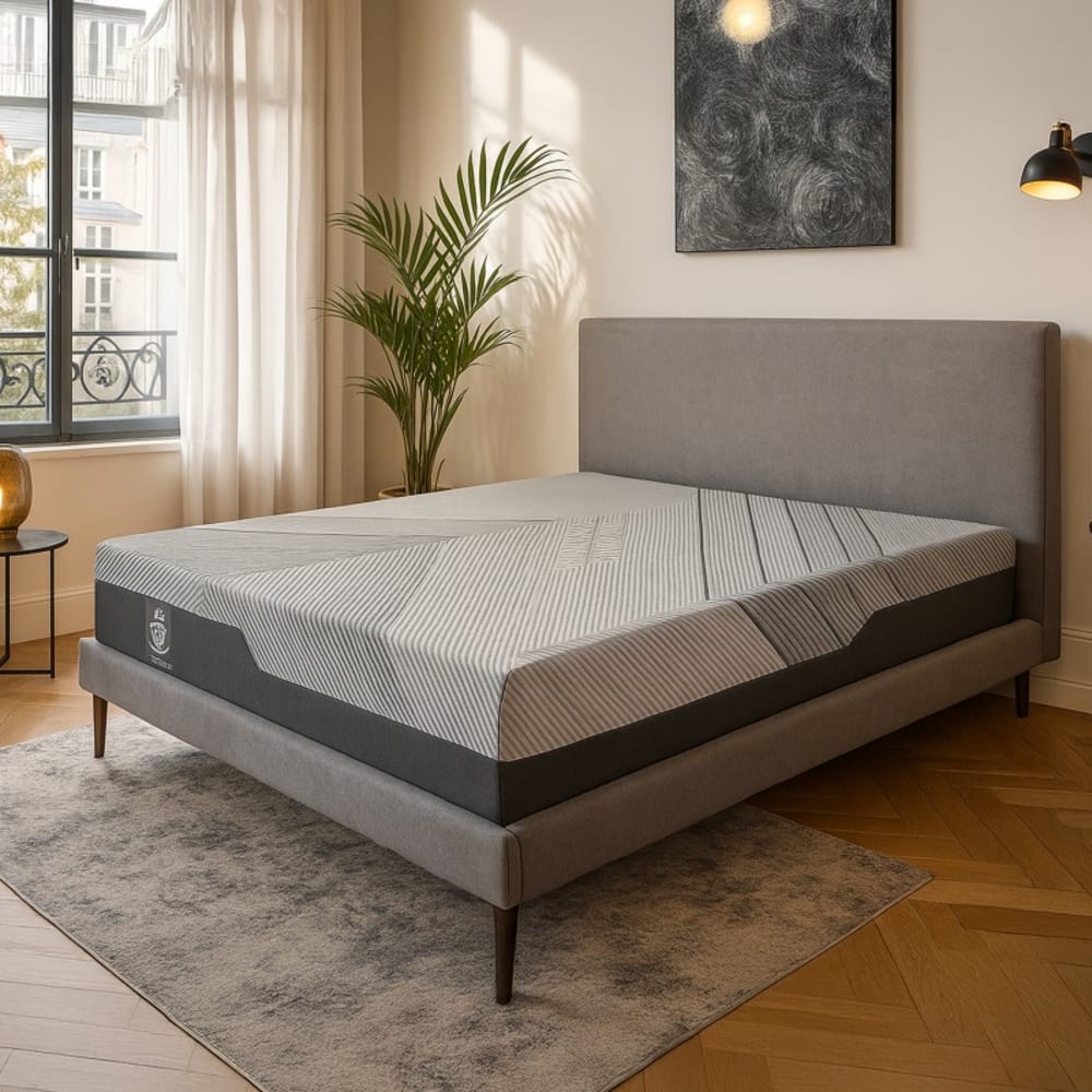 Matratze Taschenfederkern mit Topper, abnehmbar 160x200 cm -