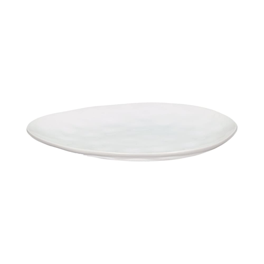 Assiette à pain en porcelaine blanche