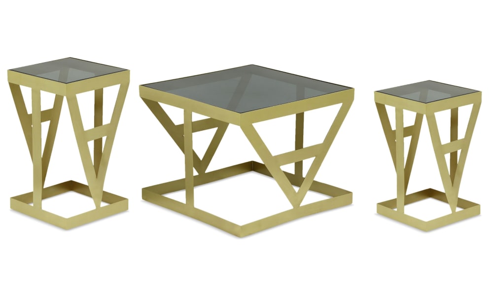 Ensemble de 3 tables