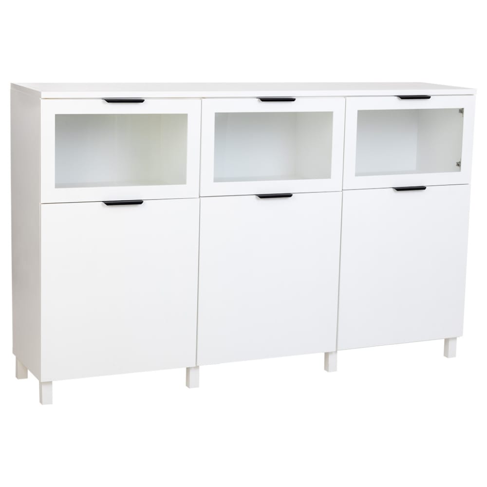buffet en bois blanc