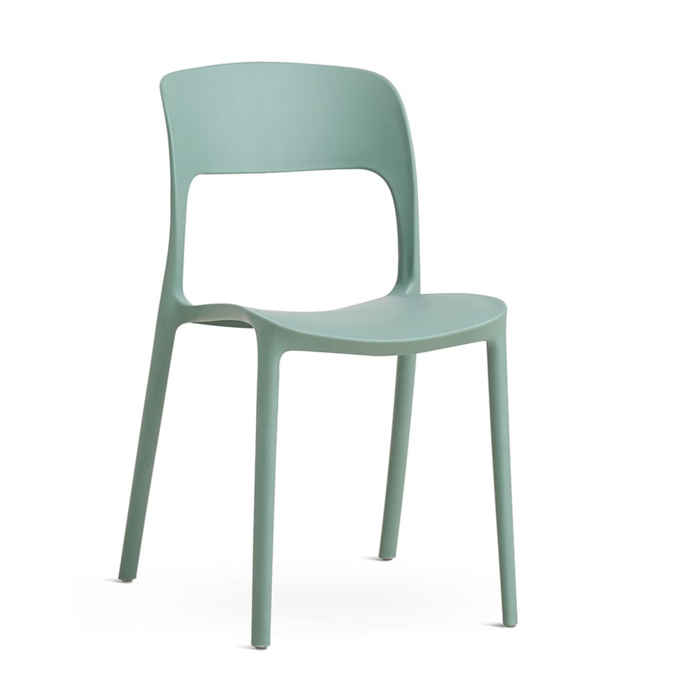 Lot 4 chaises jardin - vert