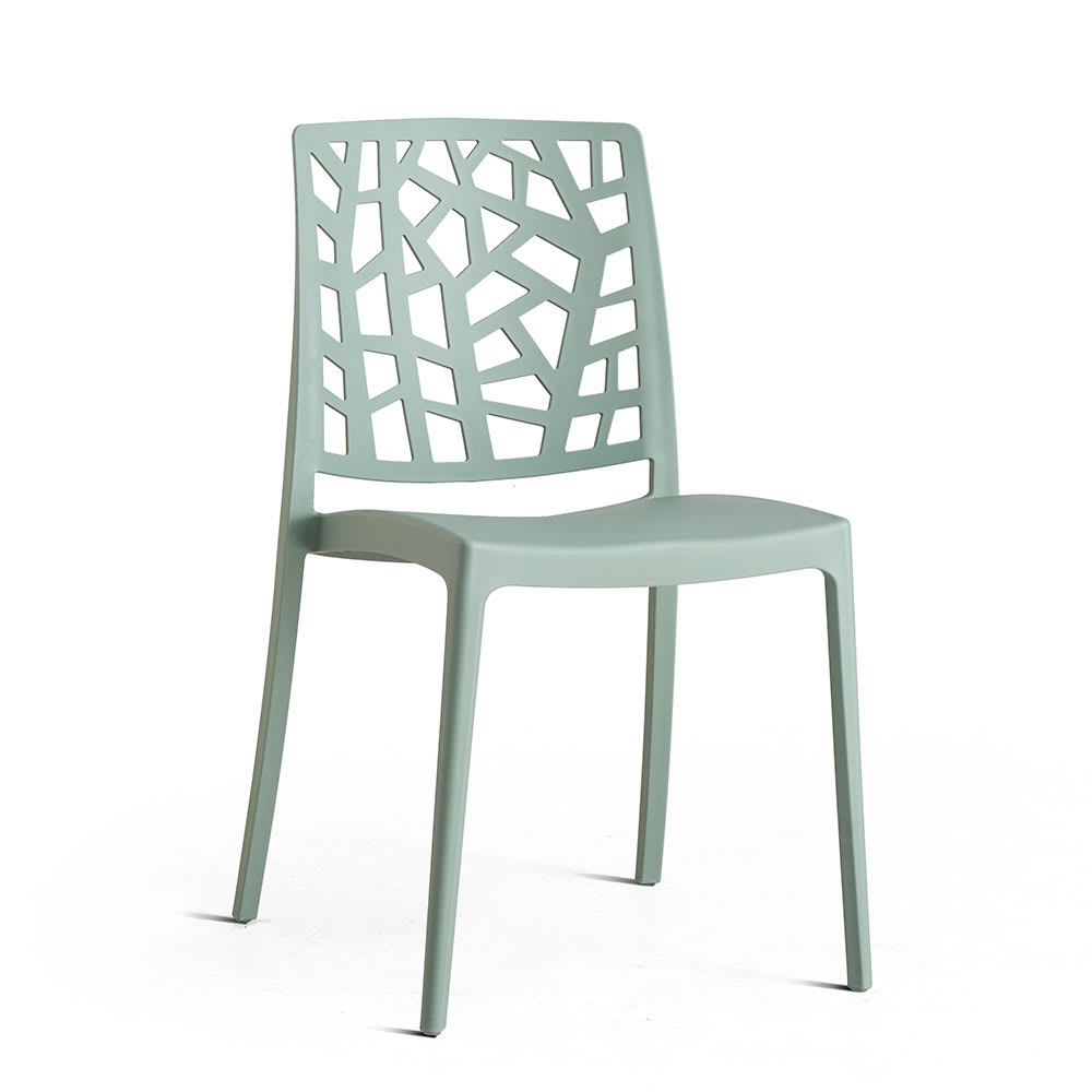 Lot 4 chaises jardin