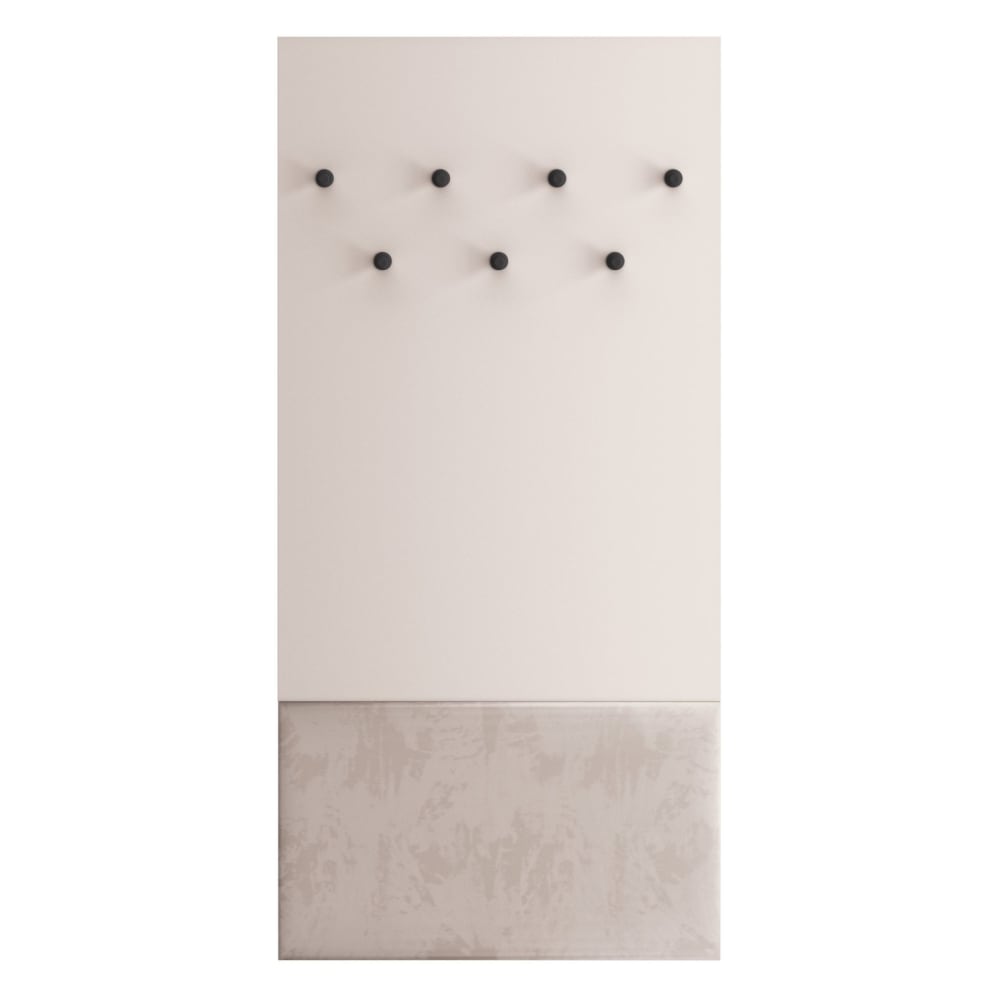 Porte-manteau mural greige 69 cm