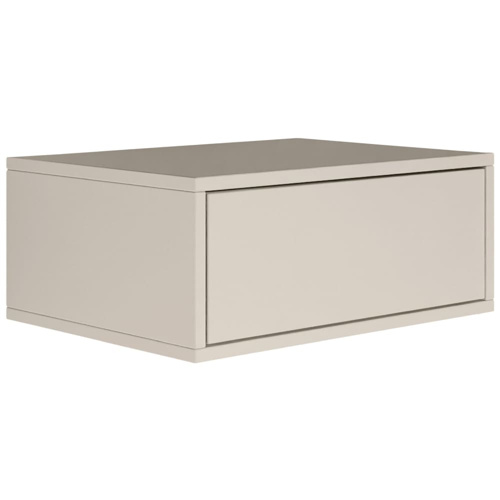 Table de chevet suspendue avec tiroir, gris cachemire, 50 cm Table de chevet suspendue avec tiroir, gris cachemire, 50 cm
