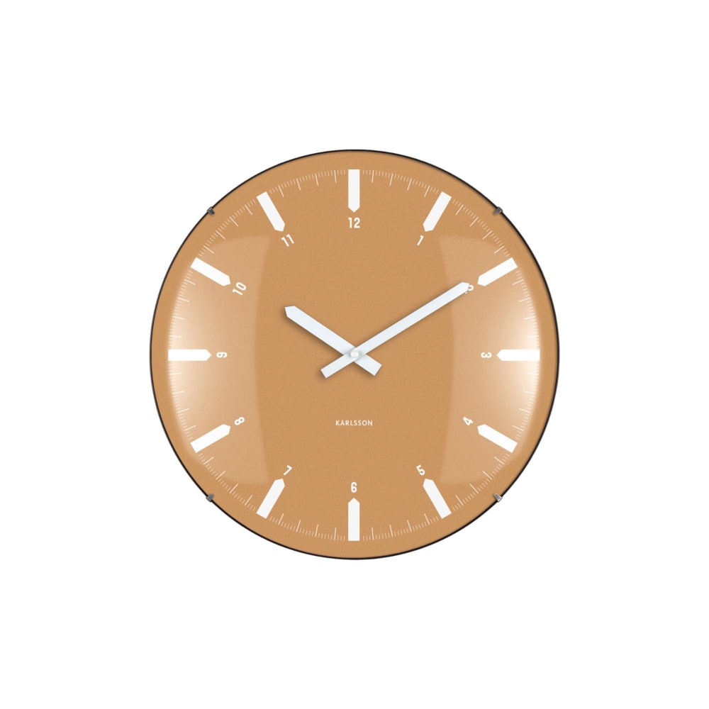 Horloge murale jaune 35x35x35cm Horloge murale jaune 35x35x35cm