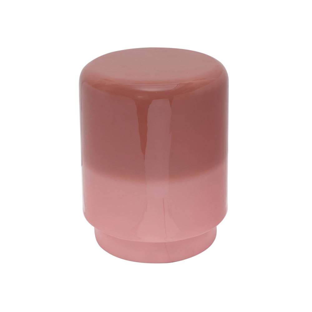 table d'appoint métal - rose