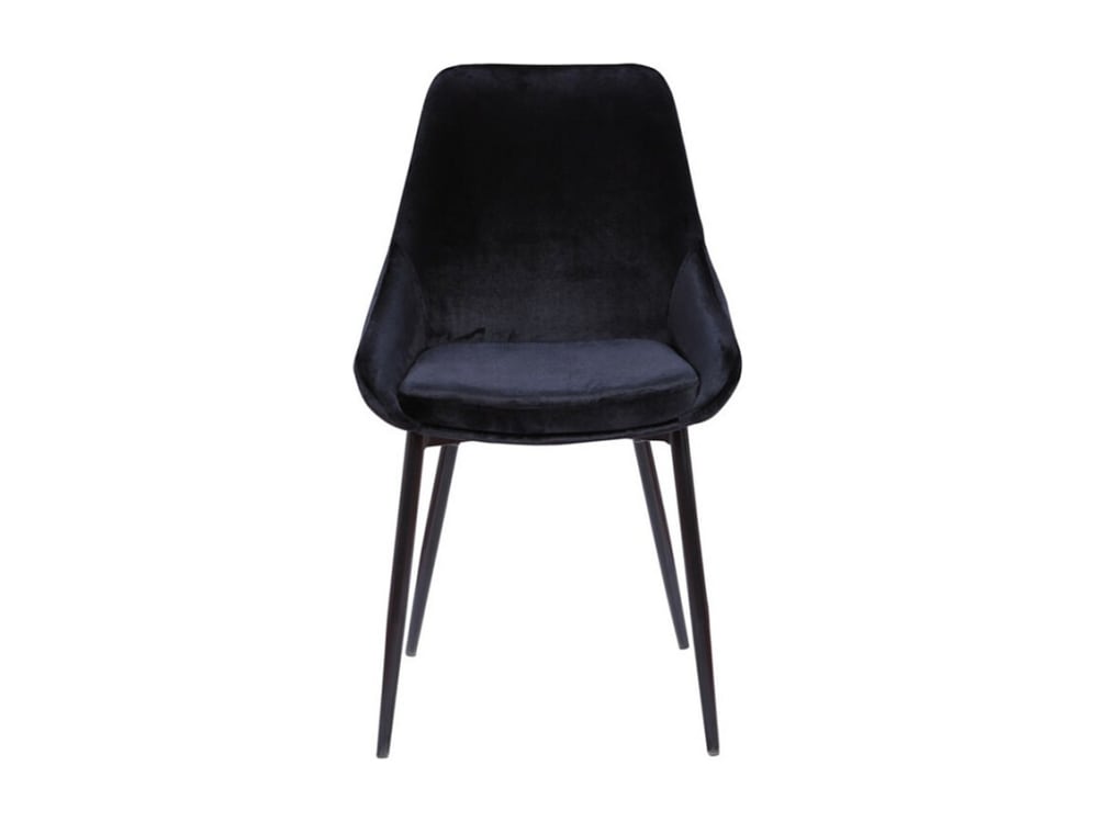 Lot de 2 chaises velours