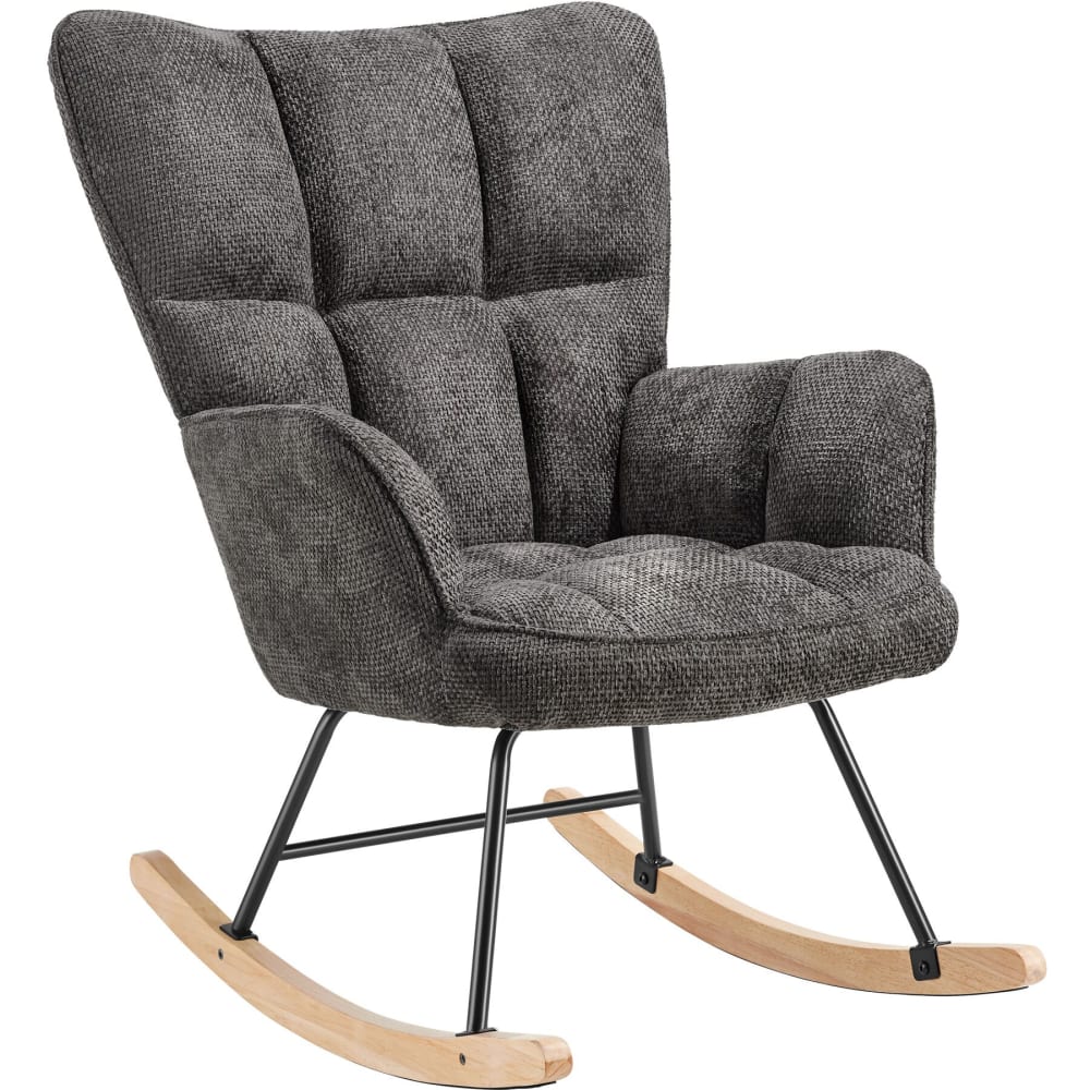 fauteuil à bascule rembourré